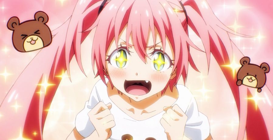 【画像】転スラのピンク髪の人外の子可愛いなｗｗｗｗｗ