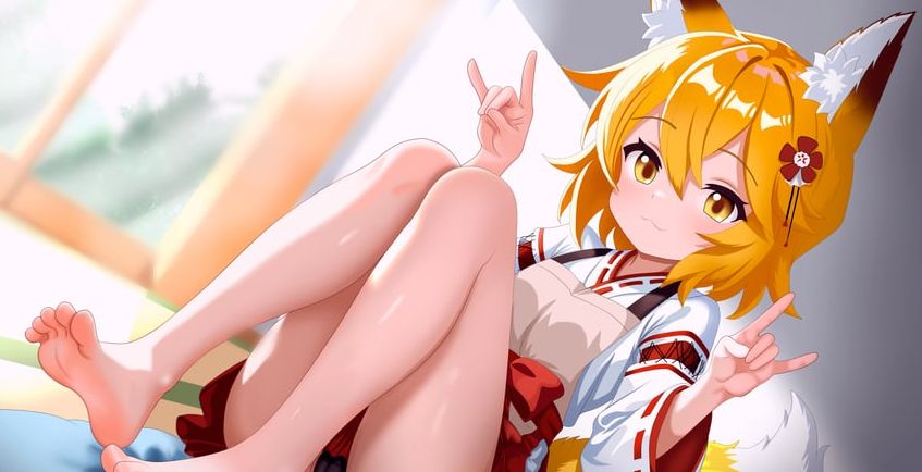 【悲報】狐耳口リババア←これお前ら大好きだけどどこで見る事が出来るのｗｗｗｗｗ