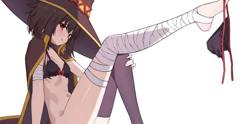 【画像】このすばのめぐみんとかいうなぜか徹底的にズリネタに使えるキャラｗｗｗｗｗ