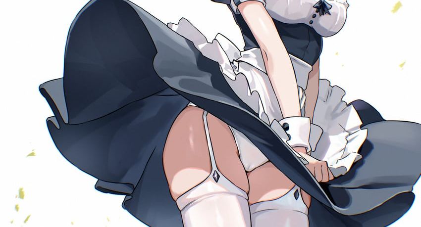【画像】メイドちゃん「これすごいスースーする・・・//」
