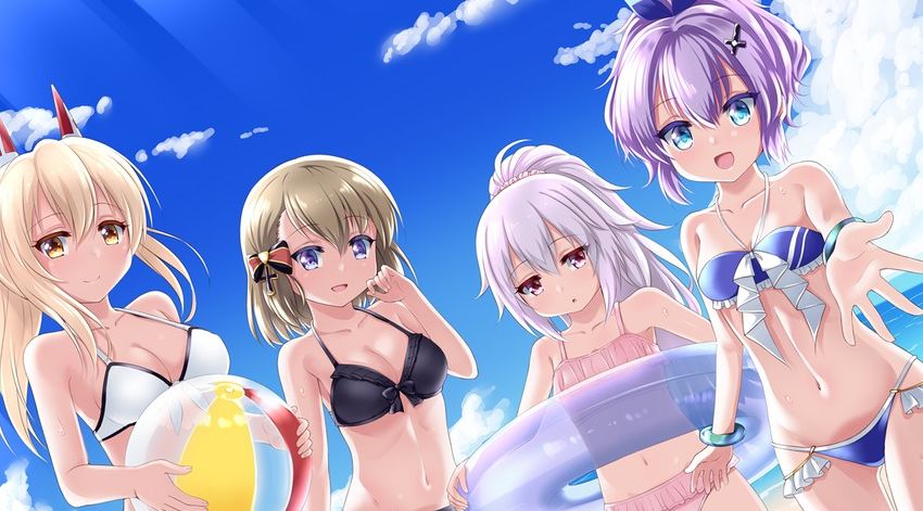 【画像】女の子たち「ねー、オタクくんも泳ごうよー」