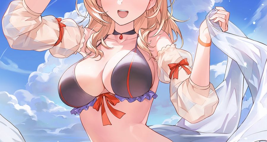 【画像】お前の彼女「じゃっじゃーん！この水着どーよ！？✨」