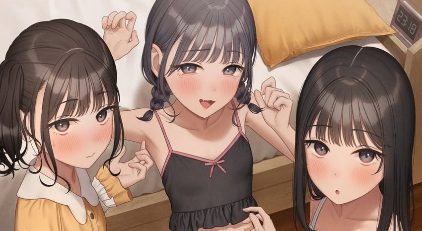 【画像】女の子「じゃーん♡へへ〜♡おっぱい見えると思った〜？♡」