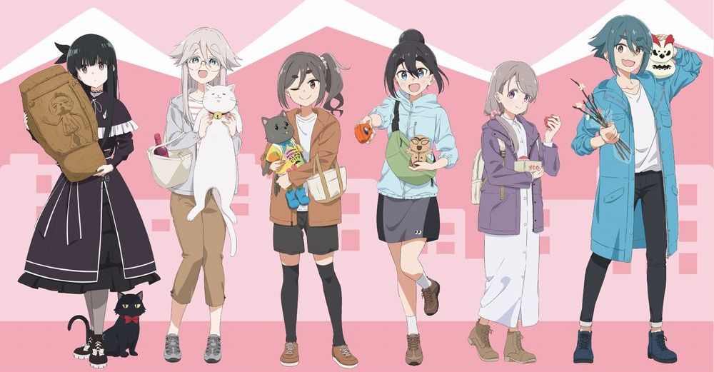 【画像】正直、ゆるキャンよりmonoのキャラのほうが可愛いよなｗｗｗｗｗ