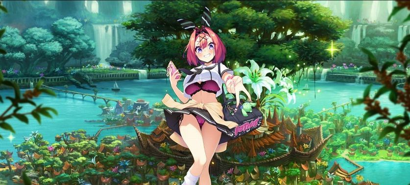 【画像】ソシャゲの新キャラ、おっぱいがデカ過ぎて下からブラジャーが丸見えにｗｗｗｗｗ